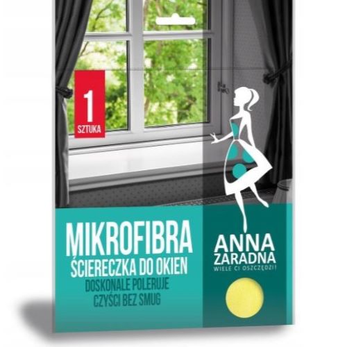 Anna Zaradna Ściereczka z Mikrofibry do okien