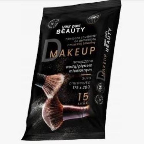 MWD Your Pure Beauty Chusteczki nawilżane do demakijażu 15 sztuk