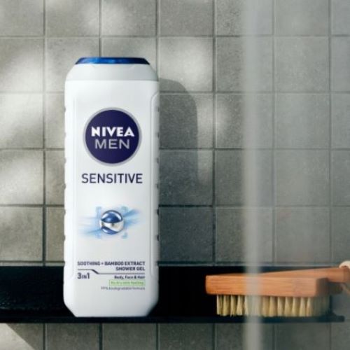 NIVEA MEN SENSITIVE Łagodzący Żel pod prysznic dla mężczyzn 500 ml