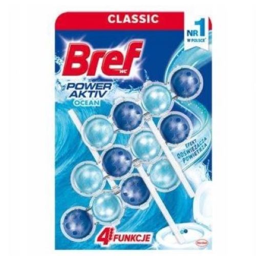 Bref Power 3x50g zawieszka do WC MORSKA BRYZA