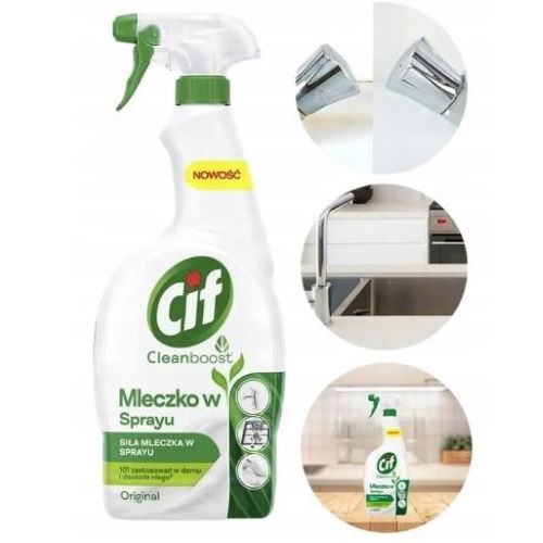 CIF mleczko do czyszczenia w sprayu wielofunkcyjne 750 ml