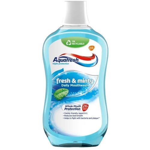 Aquafresh Fresh&Minty płyn do płukania jamy ustnej 500ml