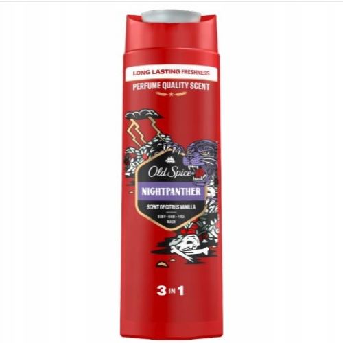 OLD SPICE Nightpanther Żel pod prysznic i szampon 3w1 400 ml