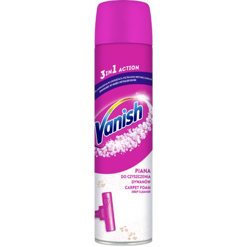 VANISH Pianka do Czyszczenia Dywanów, Wykładzin i Tapicerki 600ml