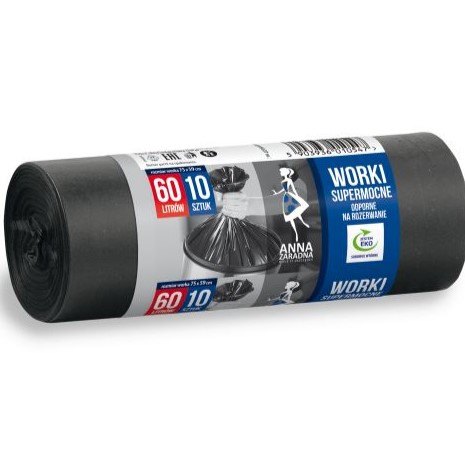AZ WORKI SUPERMOCNE 60L 10SZT