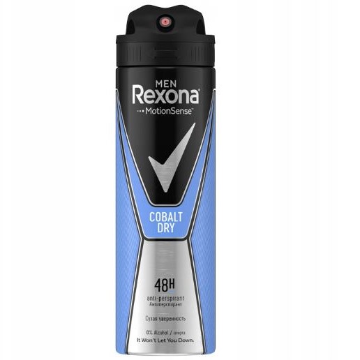 REXONA dezodorant spray 150 ml Men Cobalt Dry dla mężczyzn