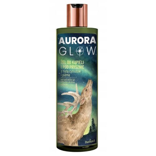 FARMONA Aurora Glow Żel do kąpieli i pod prysznic z nutą cytrusów i piżma 400 ml