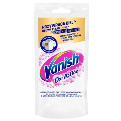 Vanish Odplamiacz Oxi Action White w Płynie do Białych Tkanin 100ml