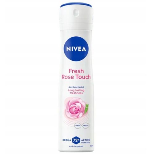 NIVEA Antyperspirant w Sprayu Fresh Rose Touch 150ml – Świeżość i delikatny zapach różanej wody