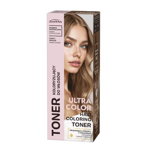 JOANNA TONER KOLORYZUJĄCY DO WŁOSÓW SŁODKIE CAPUCCINO 100G