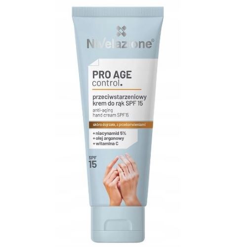 NIVELAZIONE KREM DO RĄK do skóry dojrzałej, z przebarwieniami SPF15