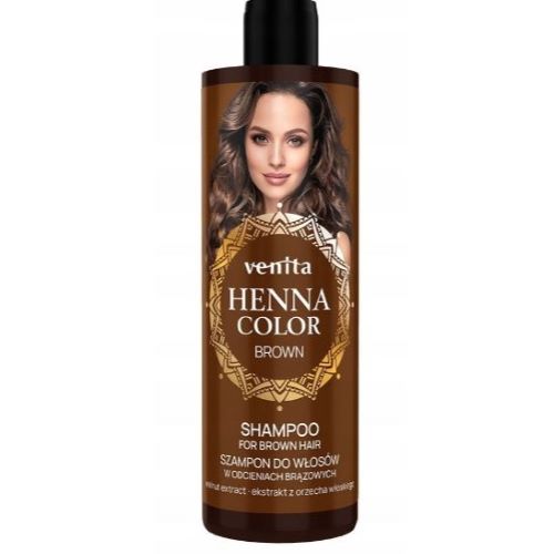VENITA HC SHAMPOO BROWN 300ML SZAMPON PODTRZYMUJĄCY KOLOR WŁOSÓW