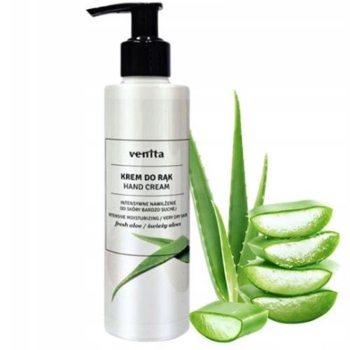 VENITA krem do rąk intensywne nawilżenie Świeży Aloes 200ml