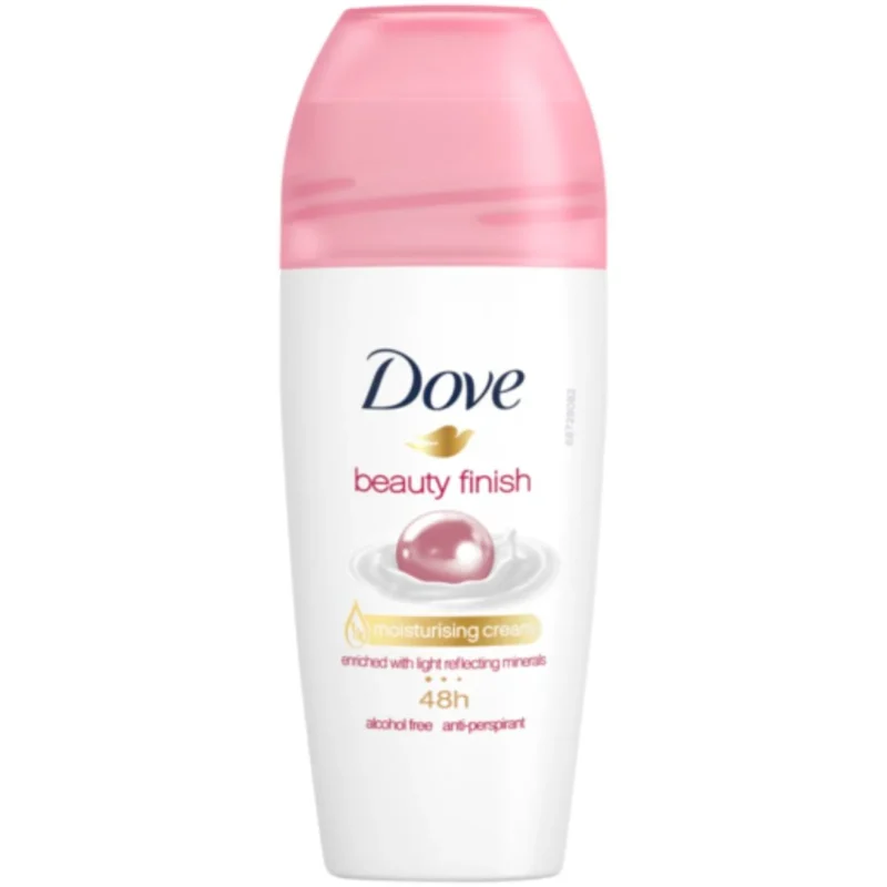 DOVE DEZ ROLL-ON BEAUTY FINISH 48h 0% alcohol
