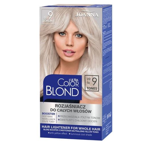 JOANNA ULTRA COLOR BLOND Rozjaśniacz do całych włosów do 9 tonów