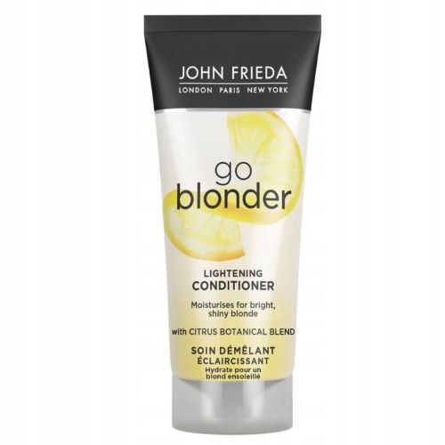 JOHN FRIEDA  Go Blonder – rozjaśniająca odżywka do codziennej pielęgnacji blond włosów  75ML