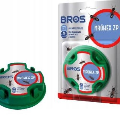 BROS - Mrówex Biobójczy żel w karmniku na mrówki do zastosowania w pomieszczeniach i na zewnątrz