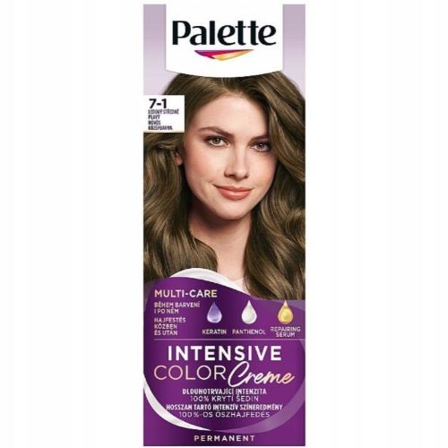 PALETTE Intensive Color Creme farba do włosów 7-1 lodowy średni brąz