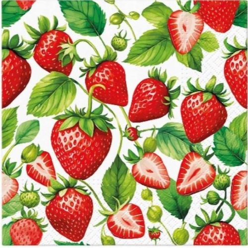 PAW SERWETKI PAPIEROWE STRAWBERRY KISS 20SZT