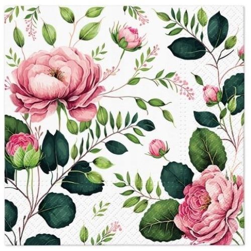PAW serwetki Norbel Roses  20szt