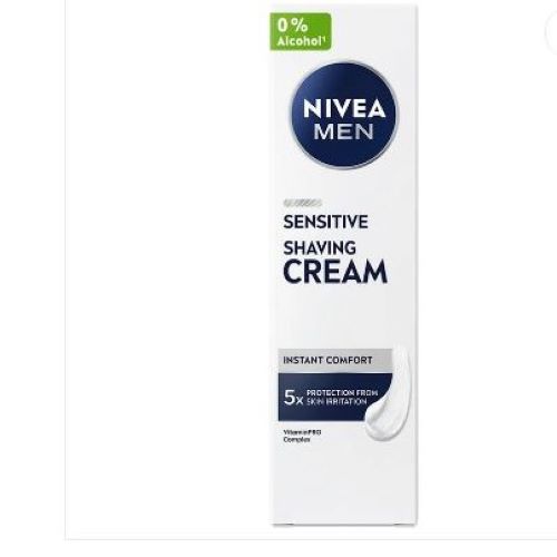 NIVEA Krem do golenia SENSITIVE do skóry wrażliwej, 100 ml