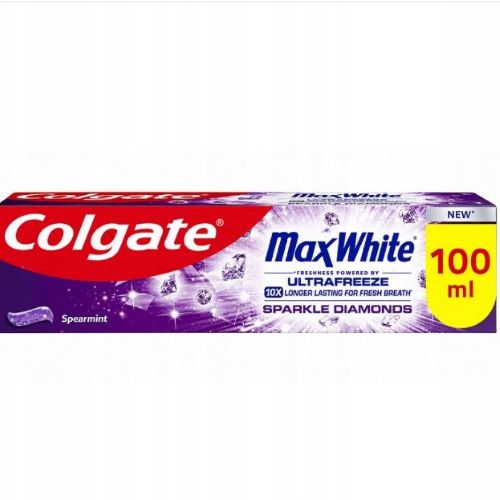 Colgate wybielająca pasta do zębów 100ml Max White Sparkle Diamonds