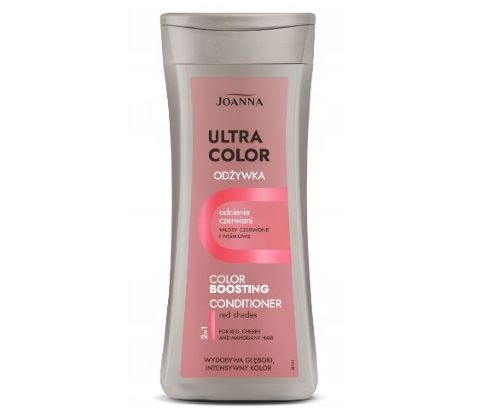 JOANNA Ultra Color Odżywka do włosów czerwonych 200 g – odświeża i wzmacnia kolor